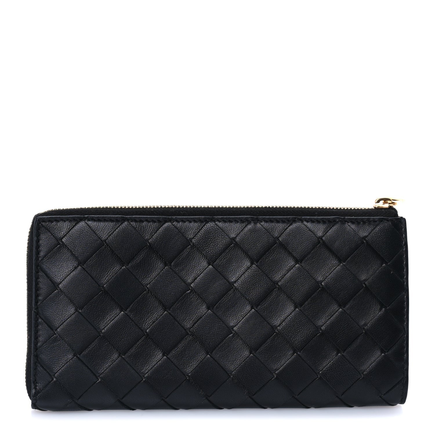 Bottega Veneta Nappa Intrecciato Zip Around Wallet Black 7 of 7