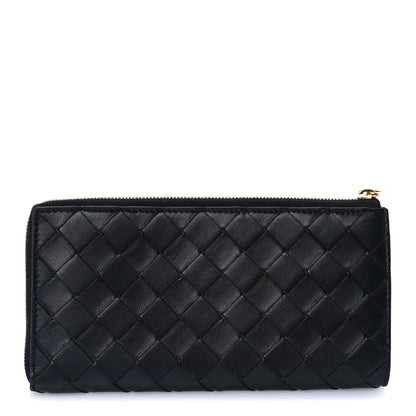 Bottega Veneta Nappa Intrecciato Zip Around Wallet Black 7 of 7