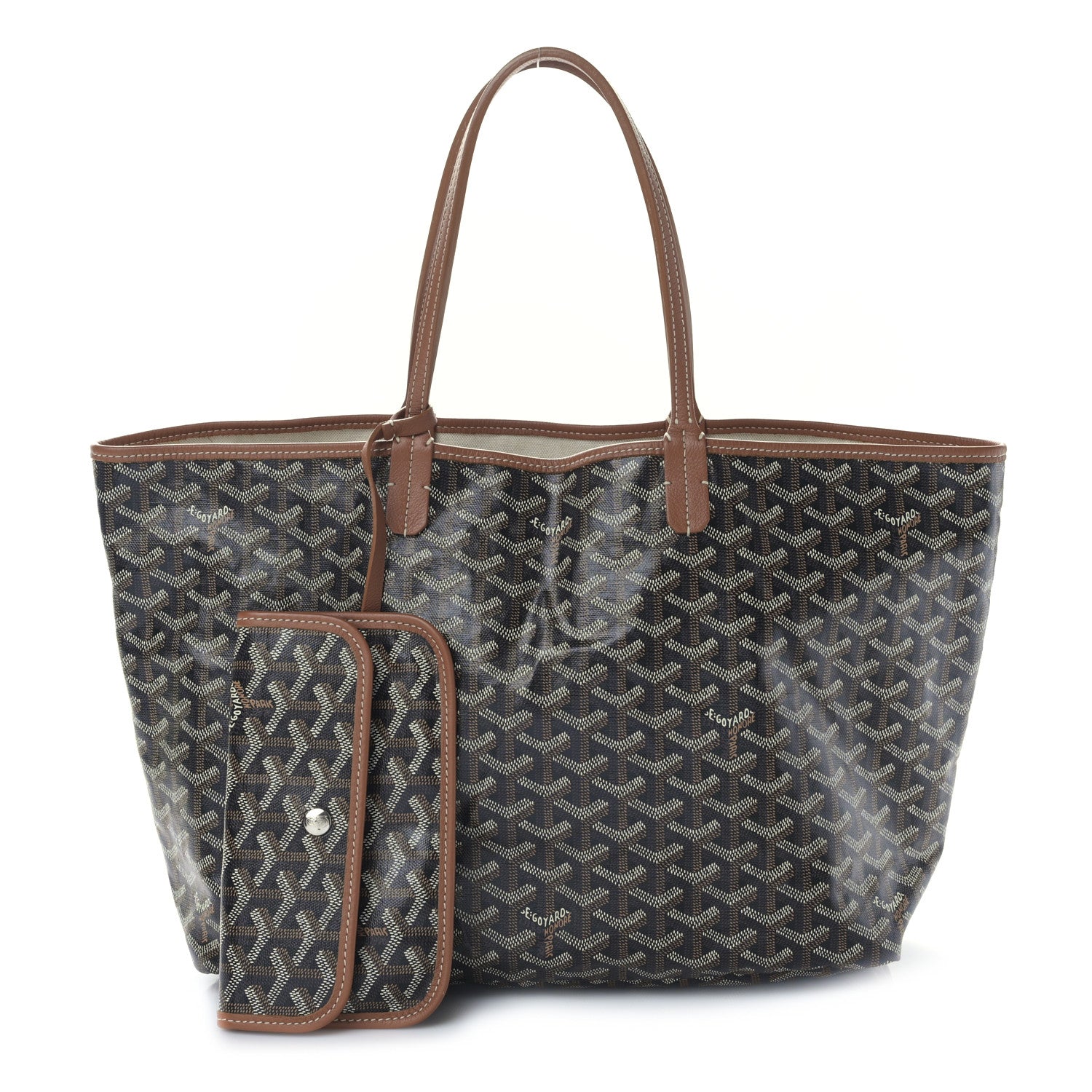 Goyard Goyardine Saint Louis PM Black Gold 3 of 10