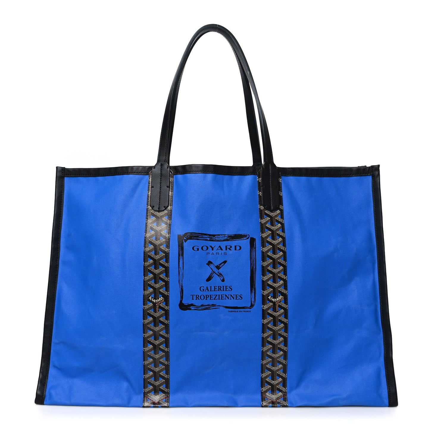 Goyardine Reversible Roseline Black Sky Blue