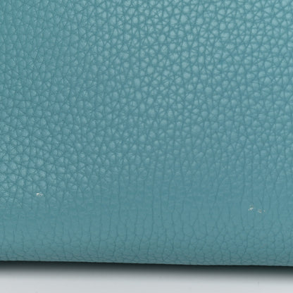 Hermes Taurillon Clemence Birkin 35 Bleu Saint Cyr 12 of 12