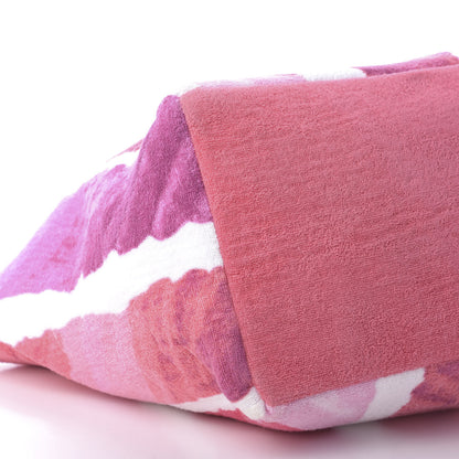 Chanel Terry Cotton CC Beach Tote Pink 6 of 9