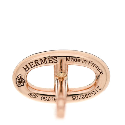 Hermes 18K Rose Gold TPM Farandole Stud Earrings 4 of 4