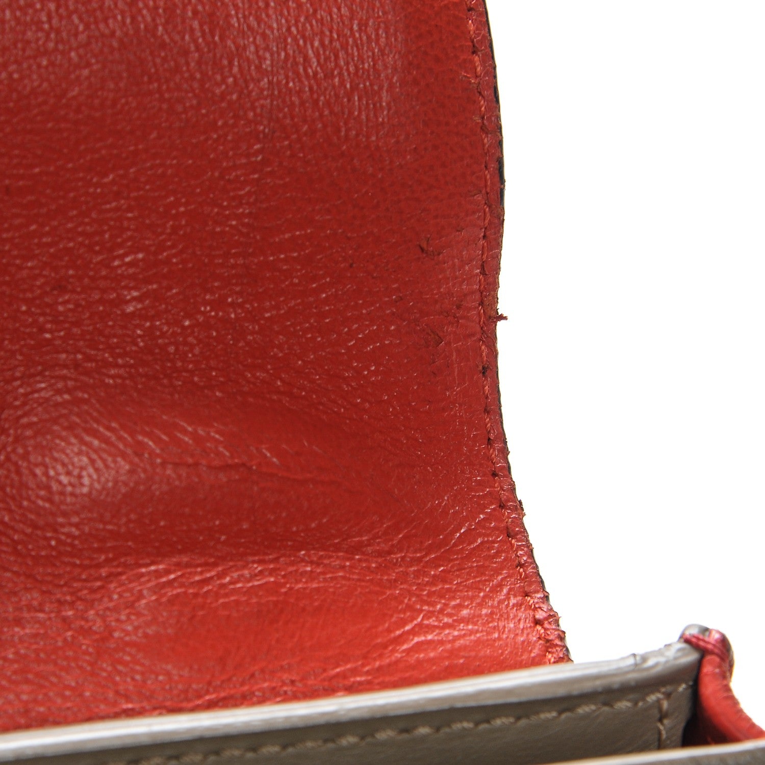 Celine Smooth Calfskin Suede Medium Tri-Color Trapeze 9 of 9