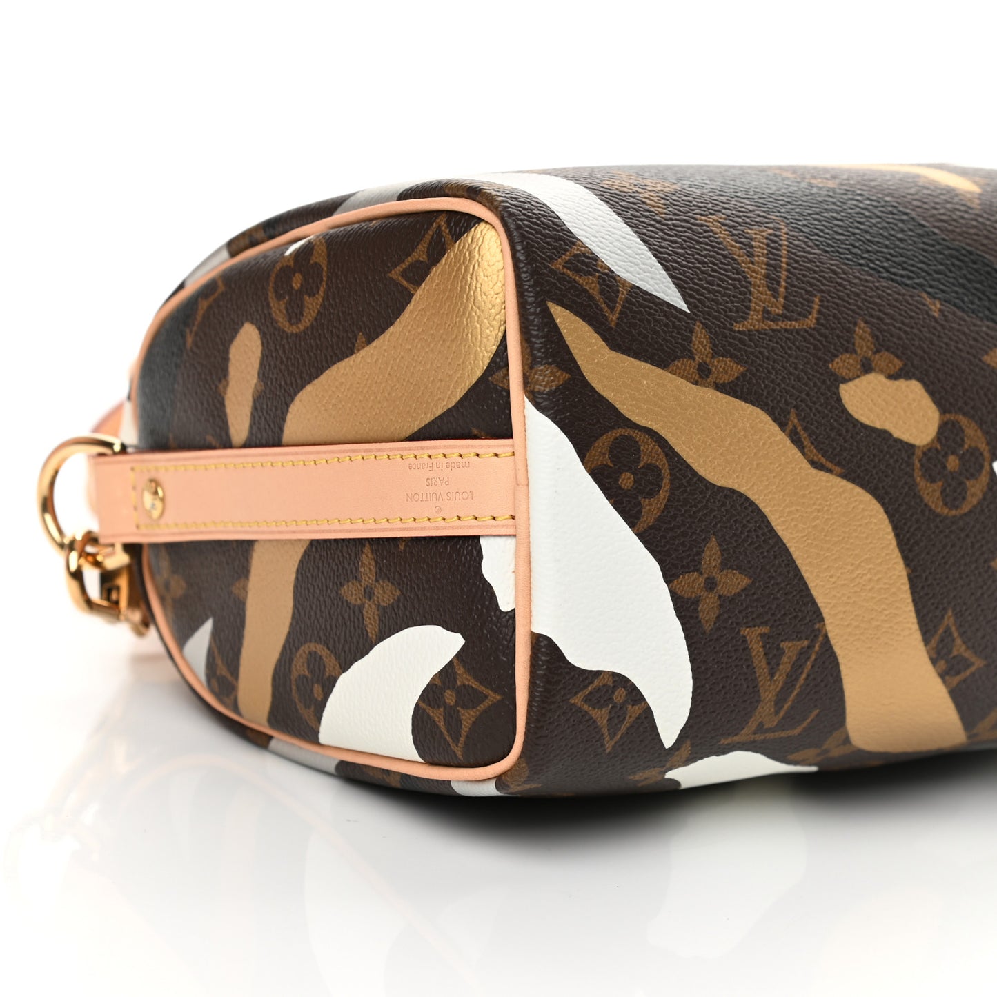 X LOL Monogram Speedy BB Gold Silver