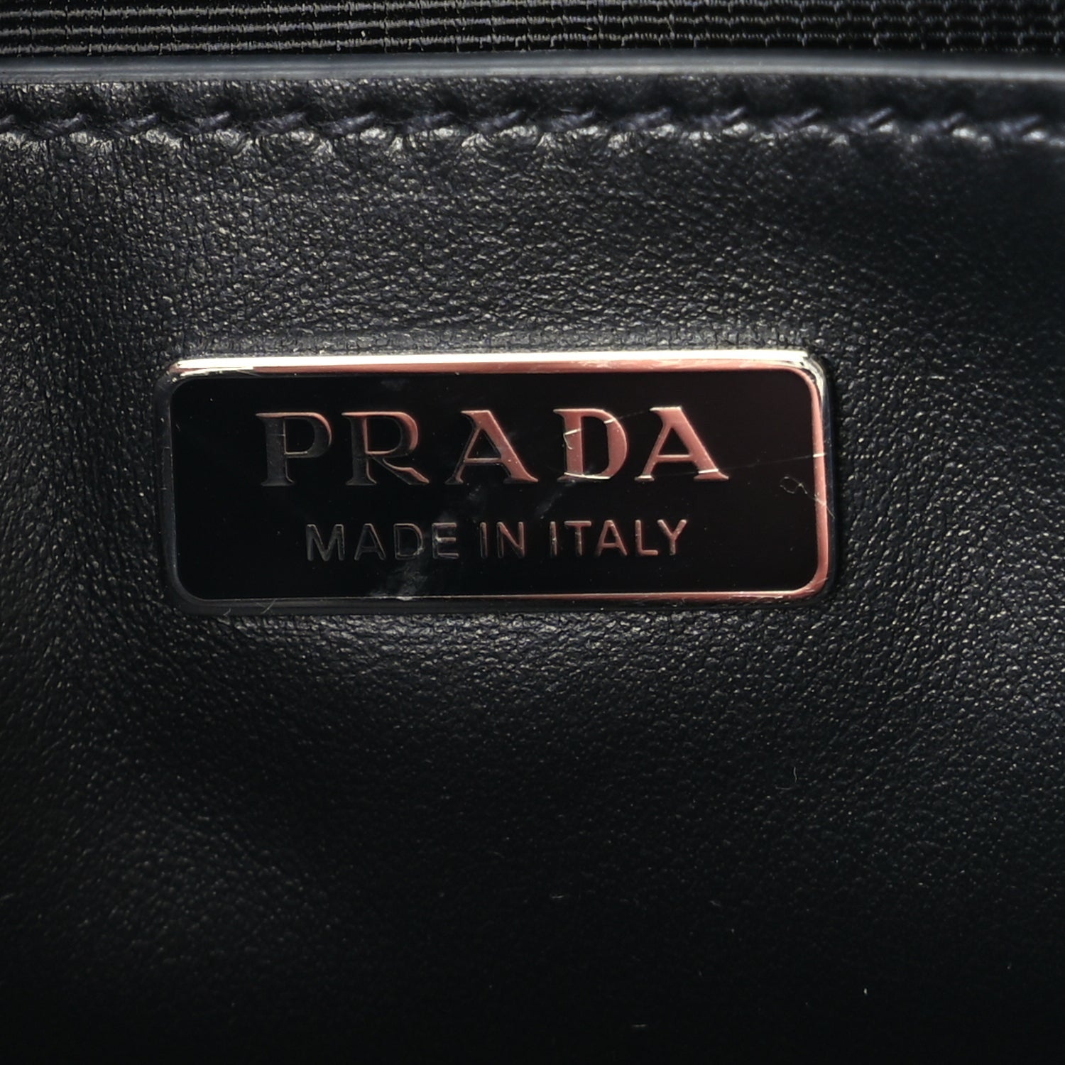 Prada Saffiano Shoulder Bag Black 5 of 8