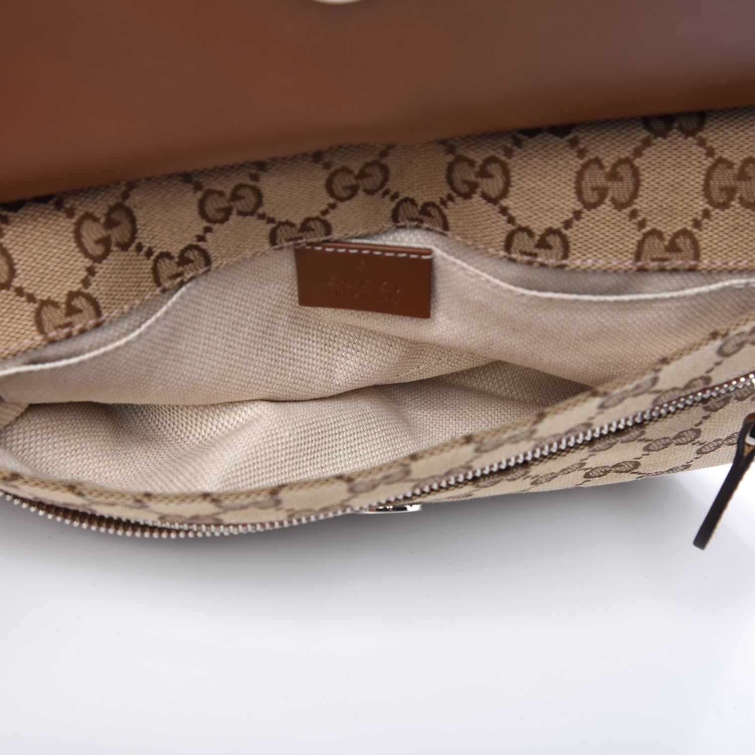Gucci Monogram Belt Bag Brown 5 of 7