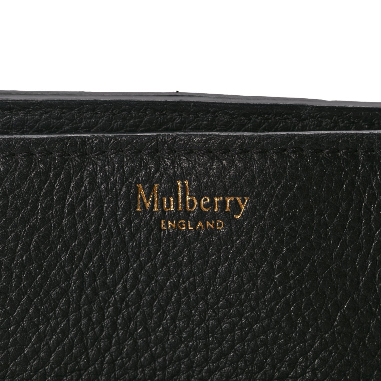 Mulberry Classic Grain Bayswater Zip Tote Black 5 of 8