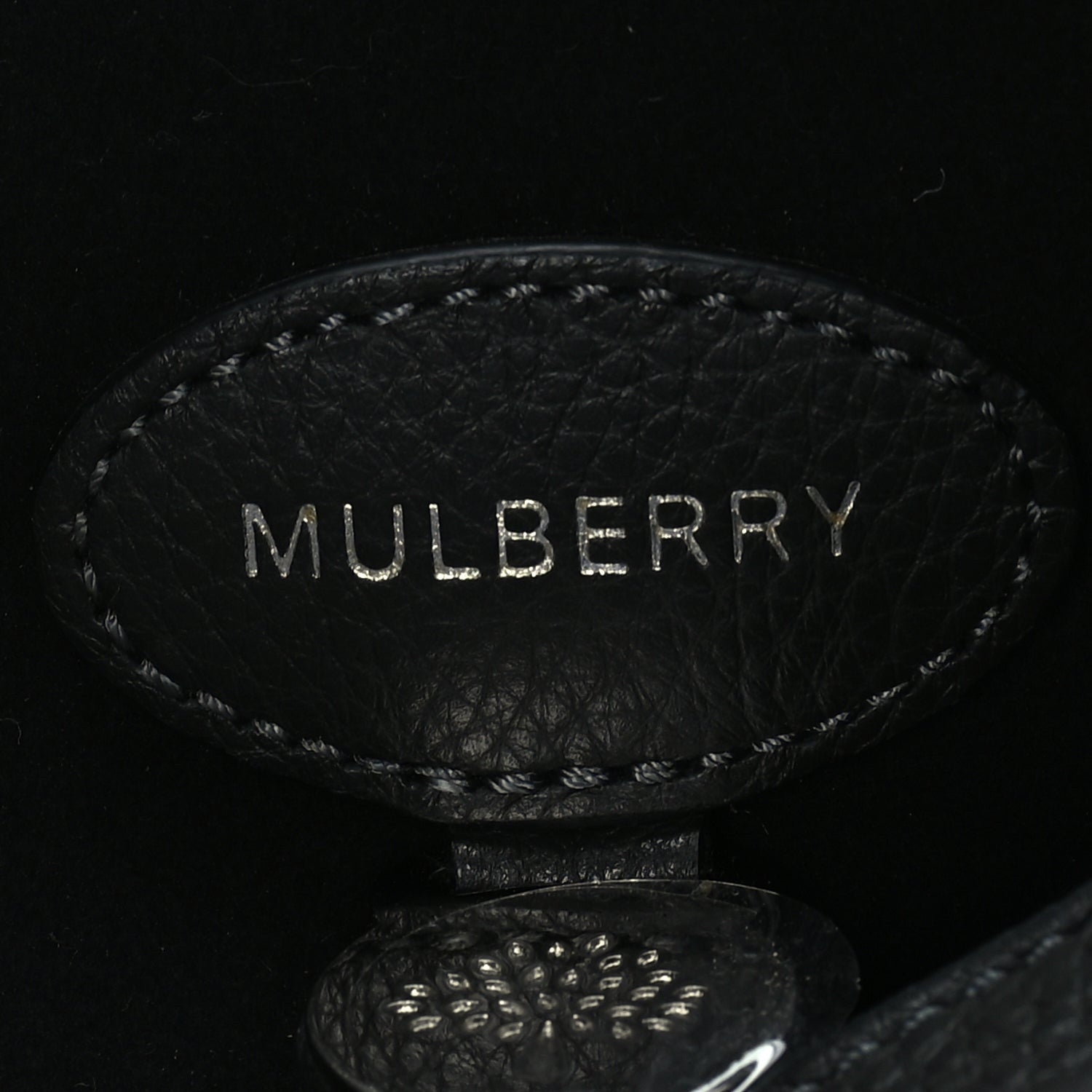 Mulberry Classic Grain Bayswater Mole Grey 5 of 8