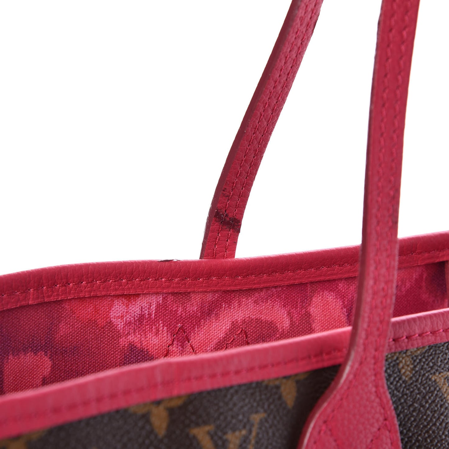 Monogram Articles de Voyage Ikat Neverfull MM Rose Indien