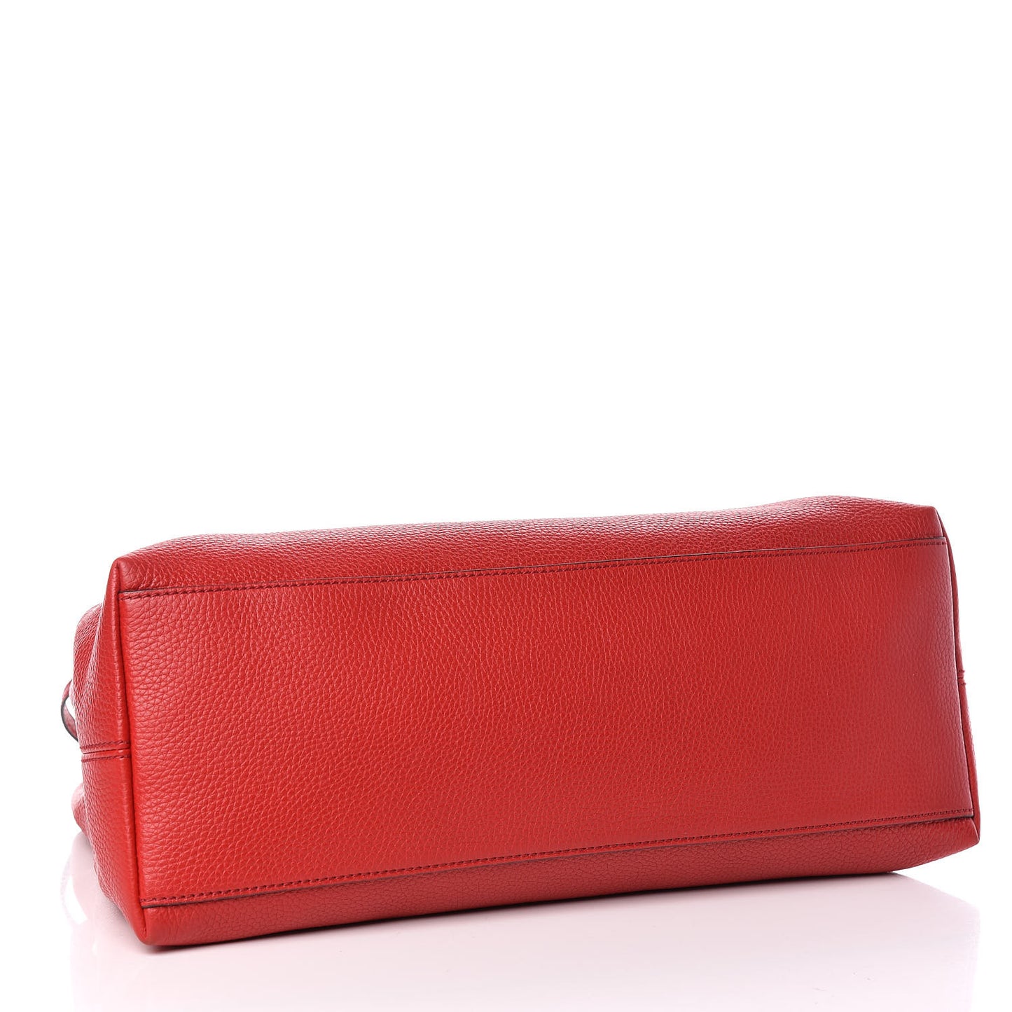 Cellarius Calfskin Medium Soho Chain Shoulder Bag Vibrant Red