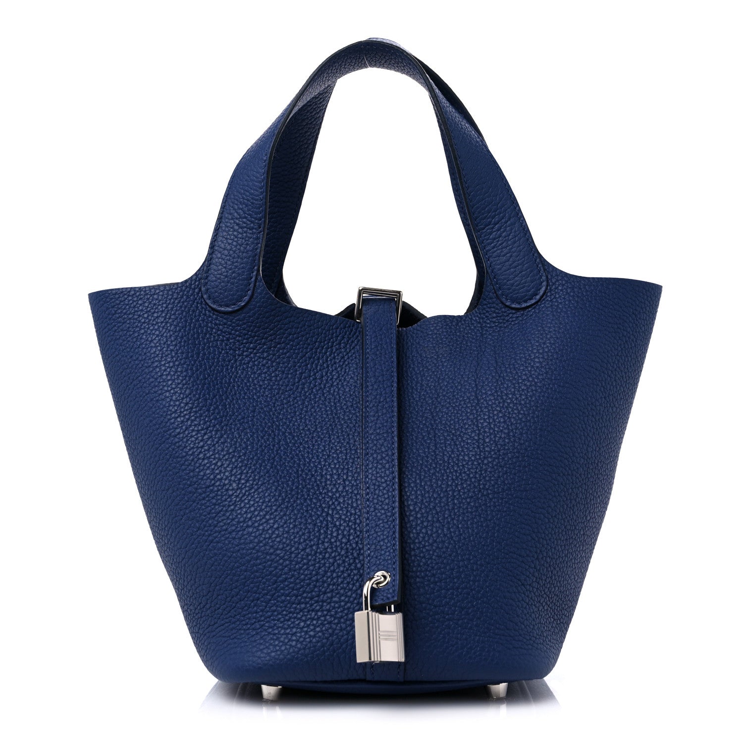 Hermes Taurillon Clemence Picotin Lock 18 PM Bleu Nuit 1 of 9