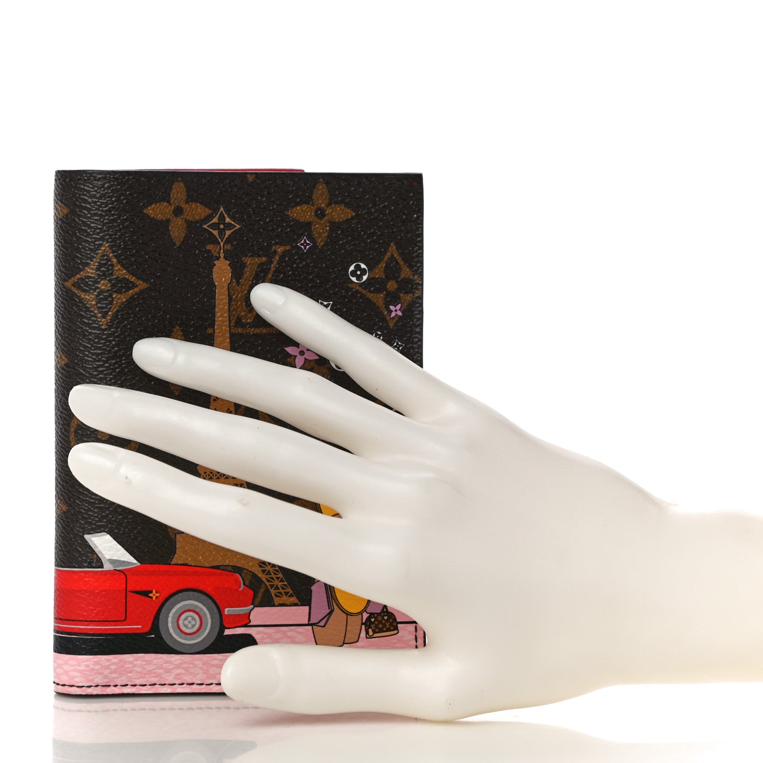 Louis Vuitton Monogram 2019 Christmas Animation Passport Cover Rouge 2 of 10