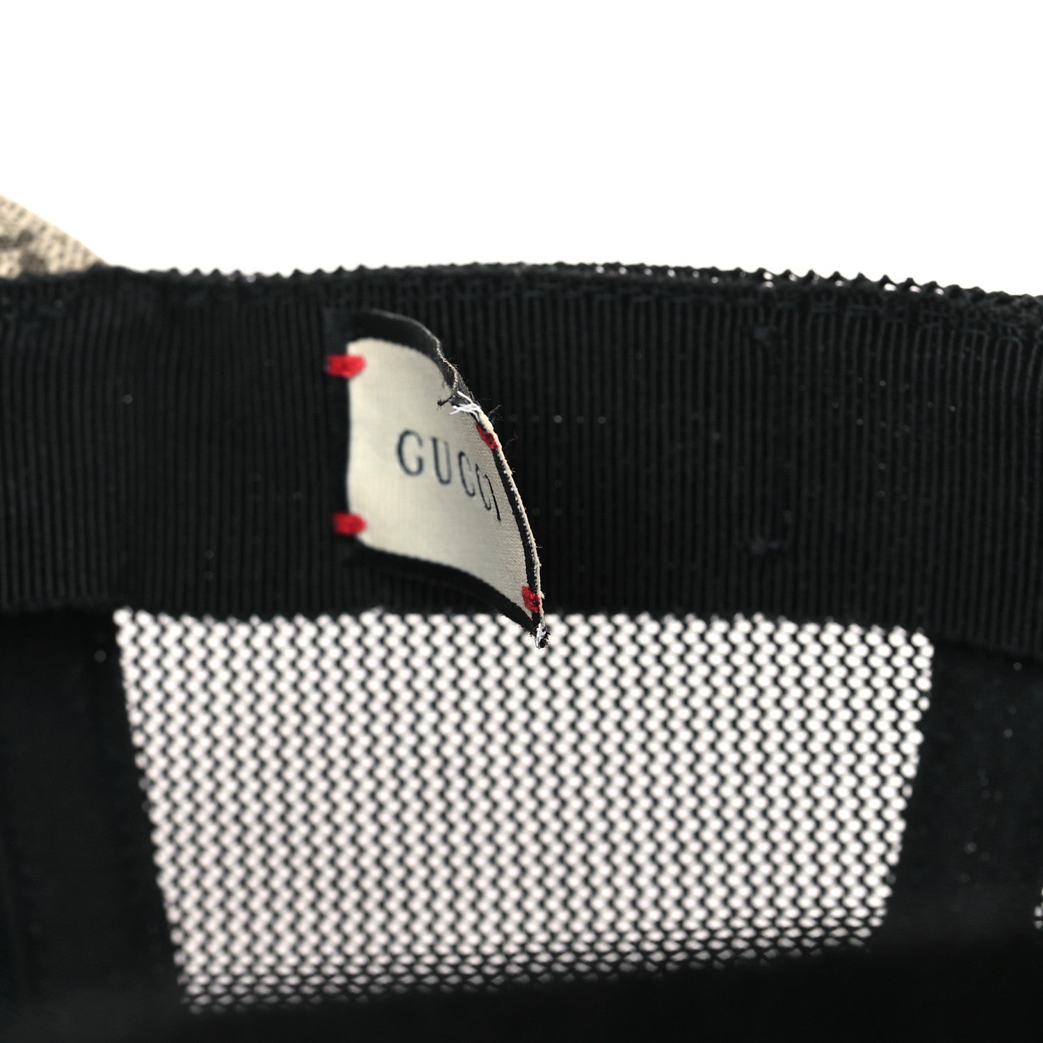 Gucci GG Supreme Monogram Baseball Hat M 58 Beige 9 of 9