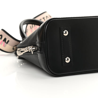 Louis Vuitton Epi Jacquard Alma BB Black 8 of 10