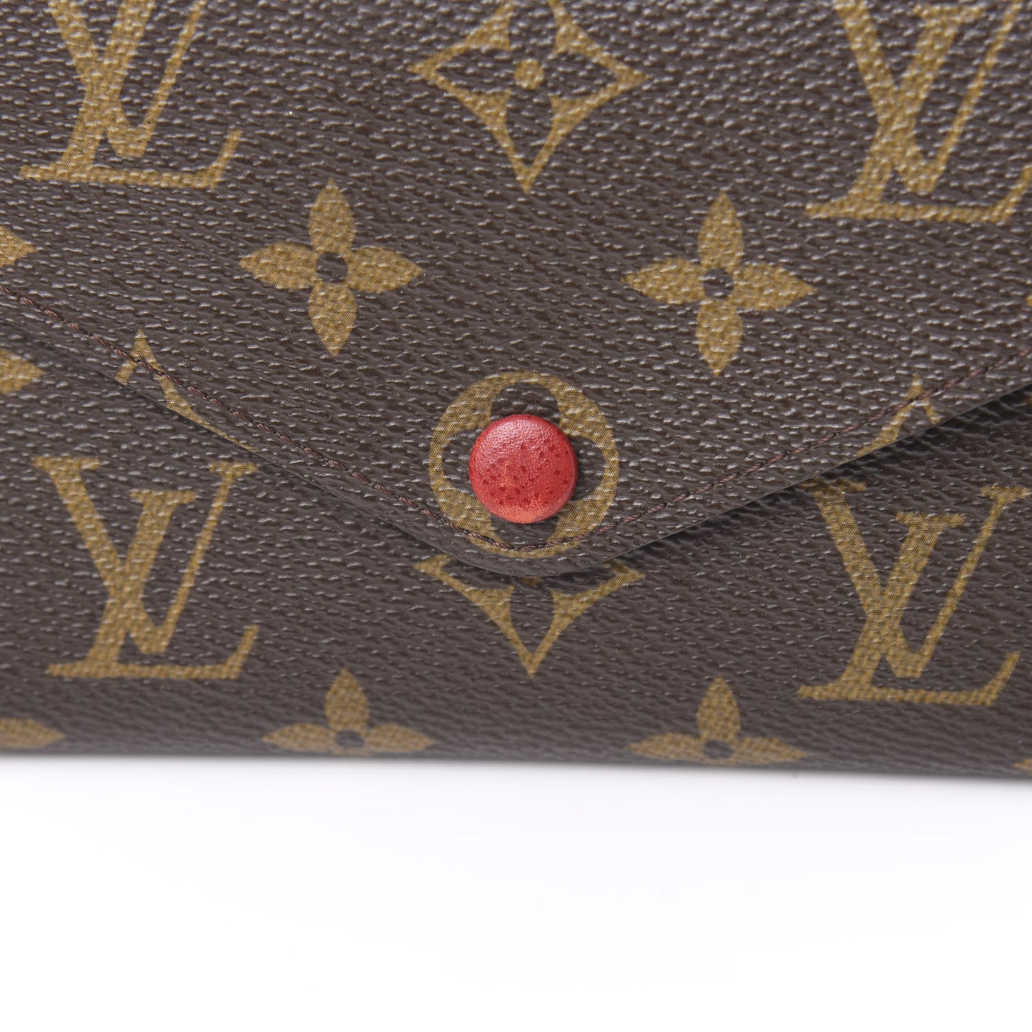 Monogram Josephine Wallet Red