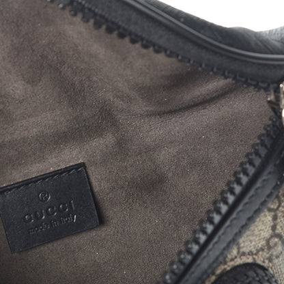 Gucci GG Supreme Monogram Belt Bag Black 13 of 15