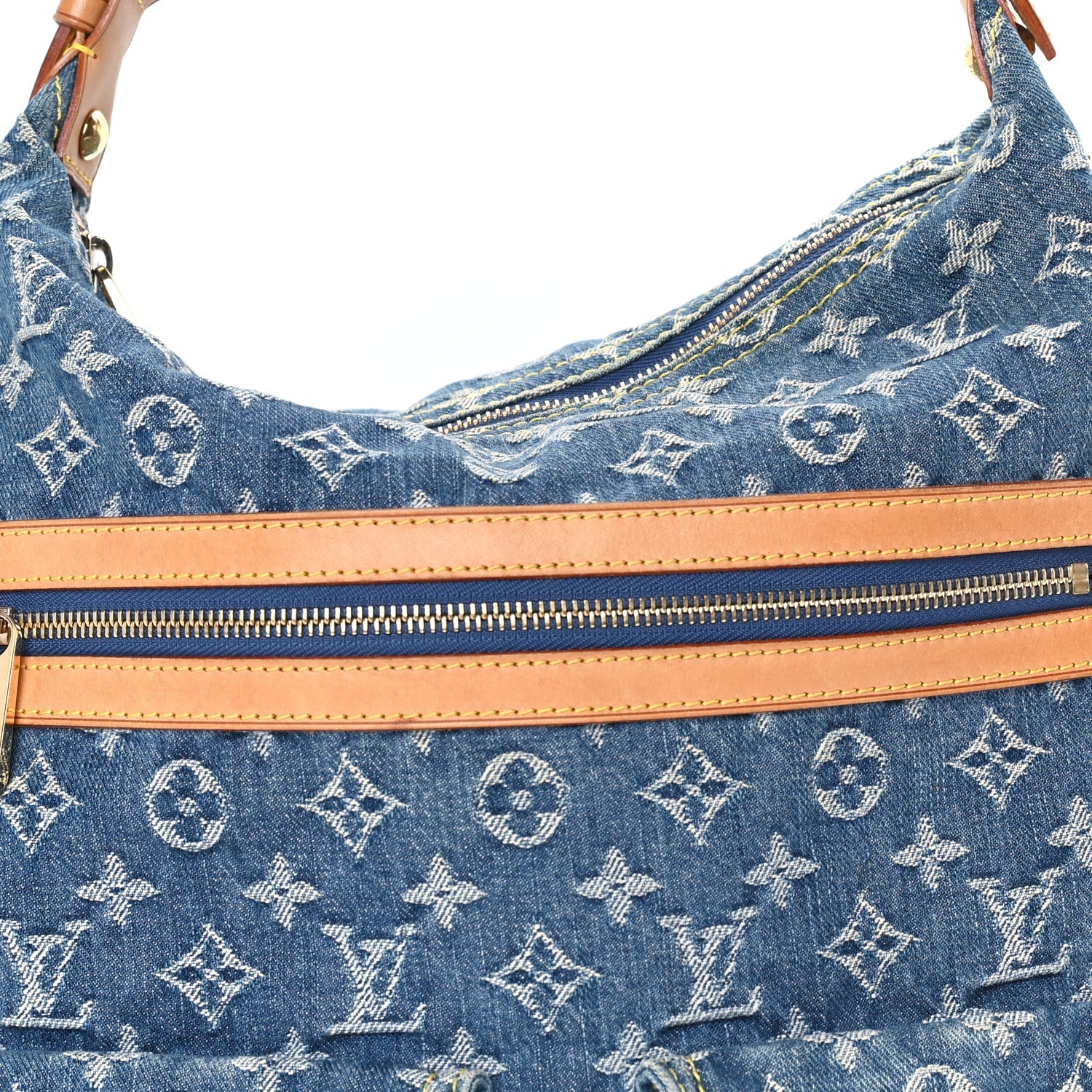 Louis Vuitton Denim Baggy GM  Blue 6 of 7