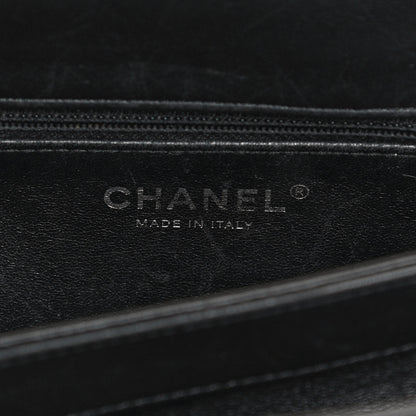 Chanel Calfskin Medium Trendy CC Dual Handle Flap Bag Black 6 of 13