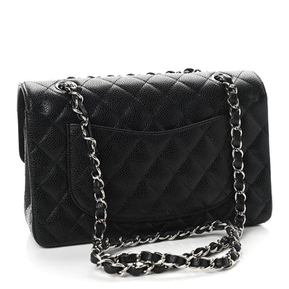 Chanel Caviar Quilted Small Double Flap Black 2 of 8