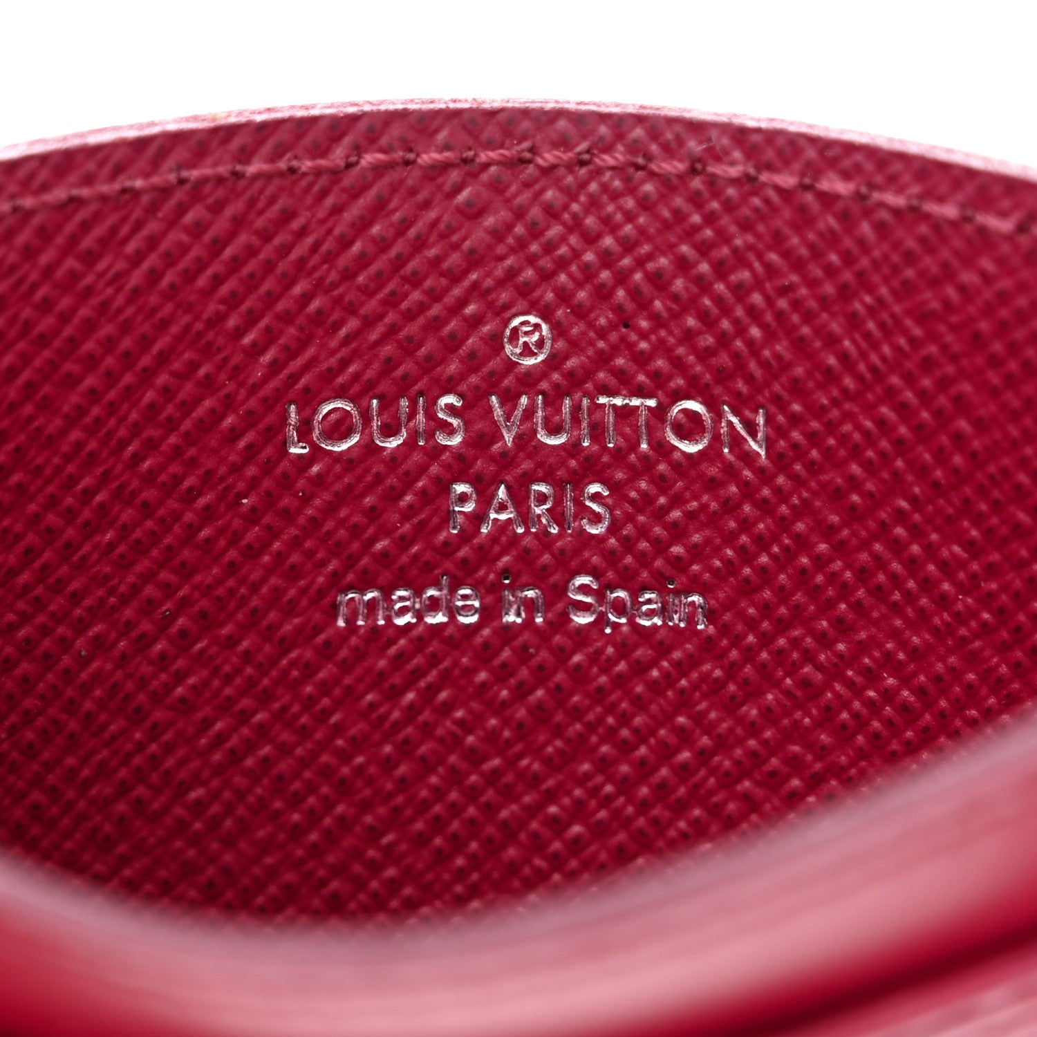 Louis Vuitton Epi Card Holder Fuchsia 6 of 9