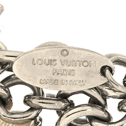 Louis Vuitton Fleur d Epi Bag Charm Ivory 4 of 4