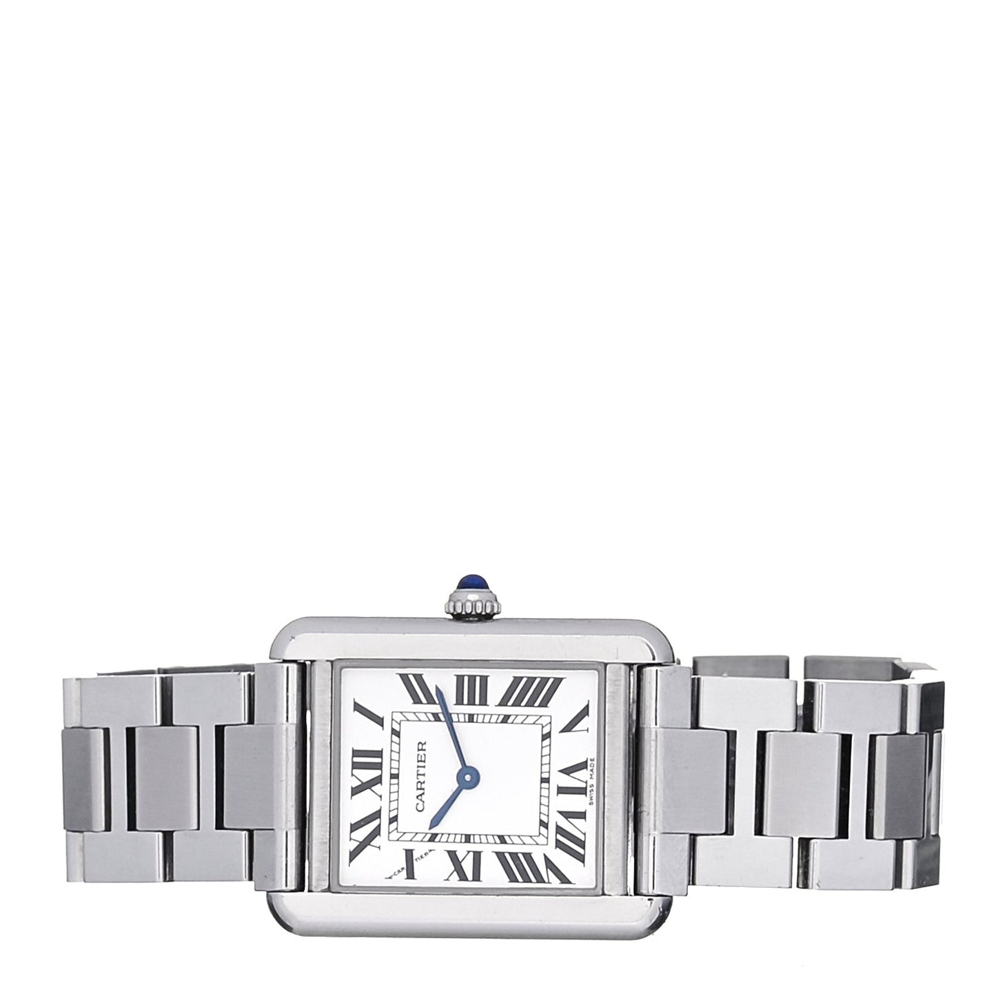 Stainless Steel 24mm Tank Solo Quartz Watch