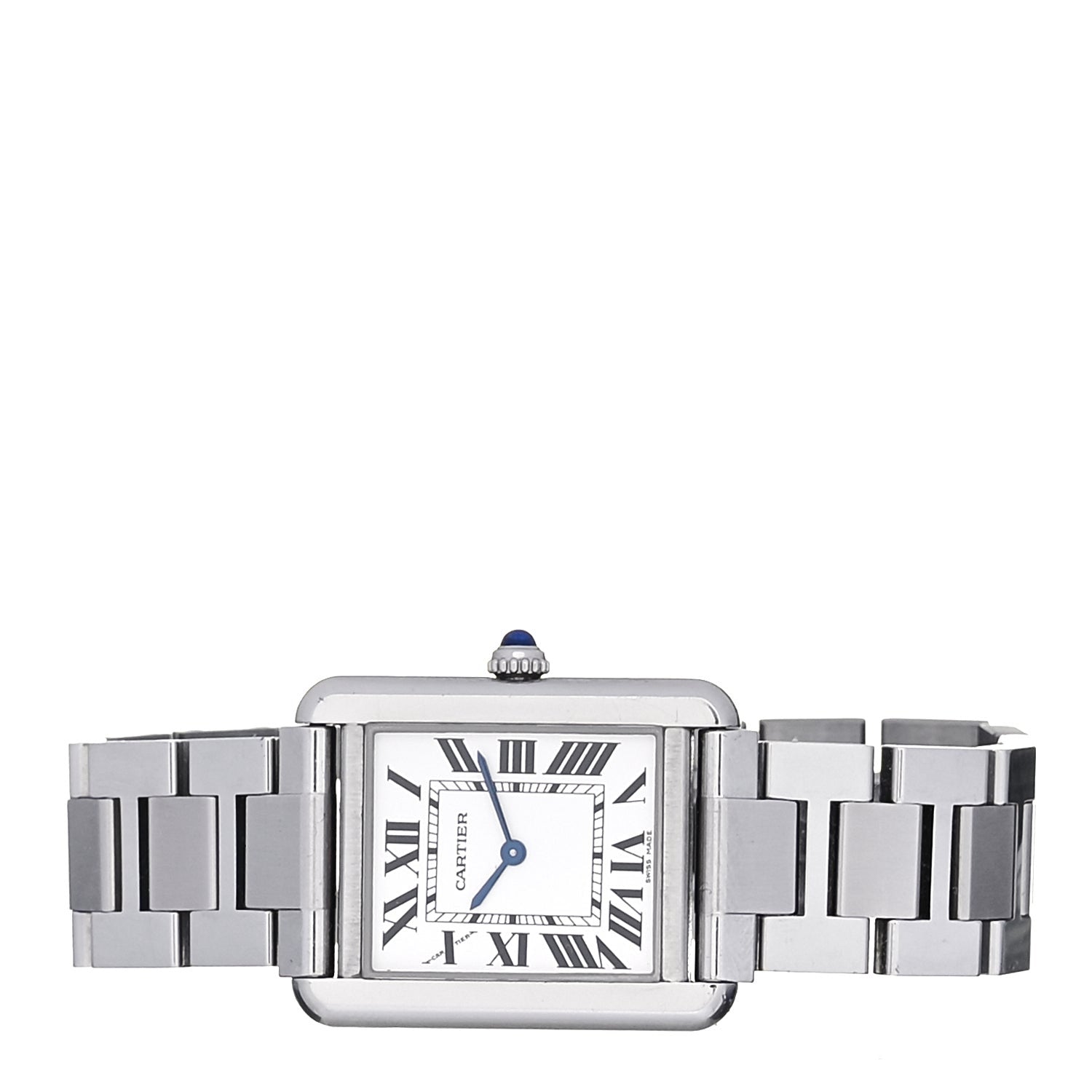 Cartier Stainless Steel 24mm Tank Solo Quartz Watch 2 of 4