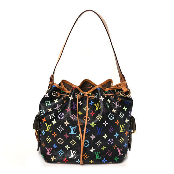 Louis Vuitton Monogram Multicolor Petit Noe Black 1 of 1