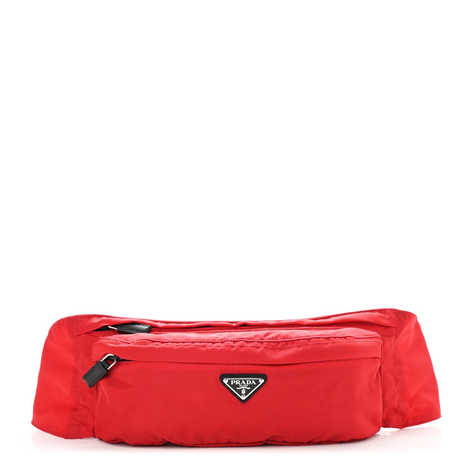 Prada Tessuto Nylon Montagna Belt Bag Red 1 of 11
