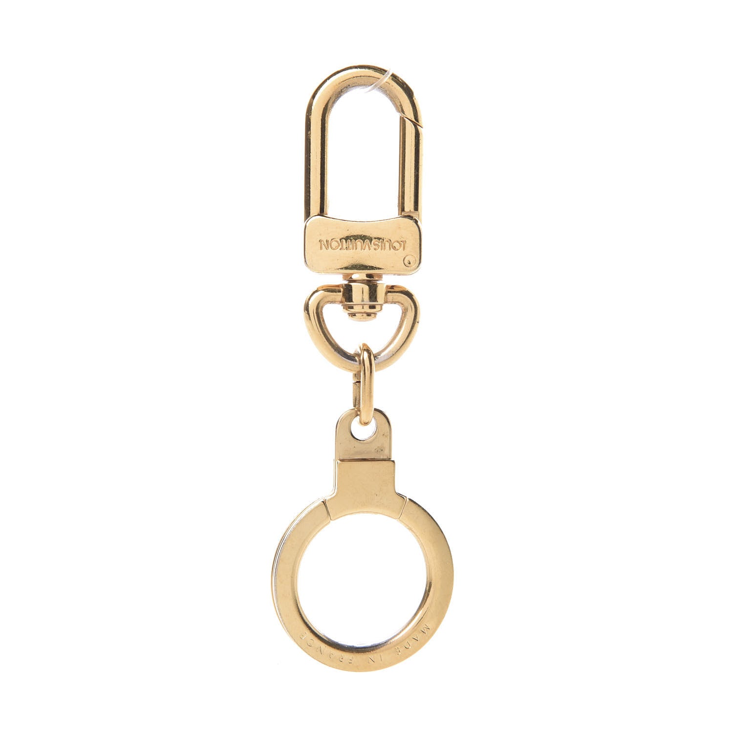 Louis Vuitton Pochette Extender Key Ring Gold 1 of 4
