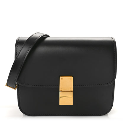 Celine Box Calfskin Teen Classic Box Flap Bag Black 1 of 8