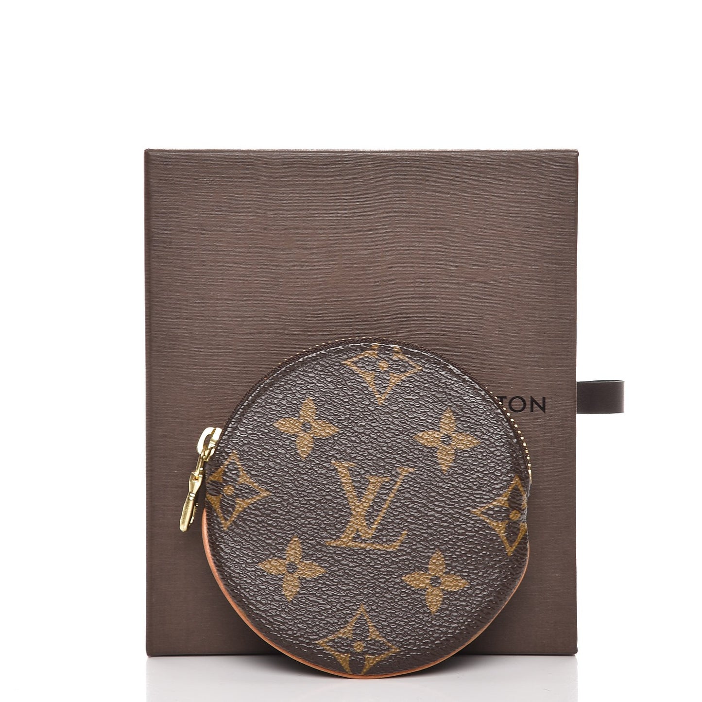 Monogram Round Coin Purse