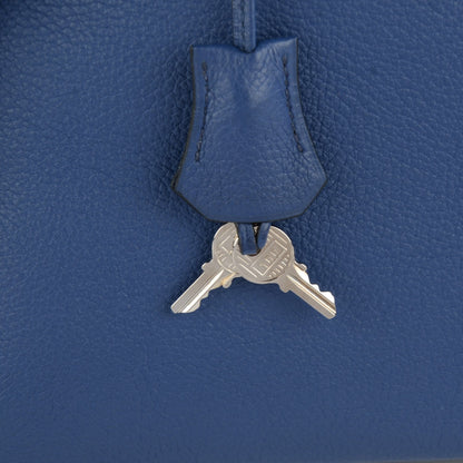 Hermes Taurillon Clemence Bolide 35 Bleu Saphir 14 of 15