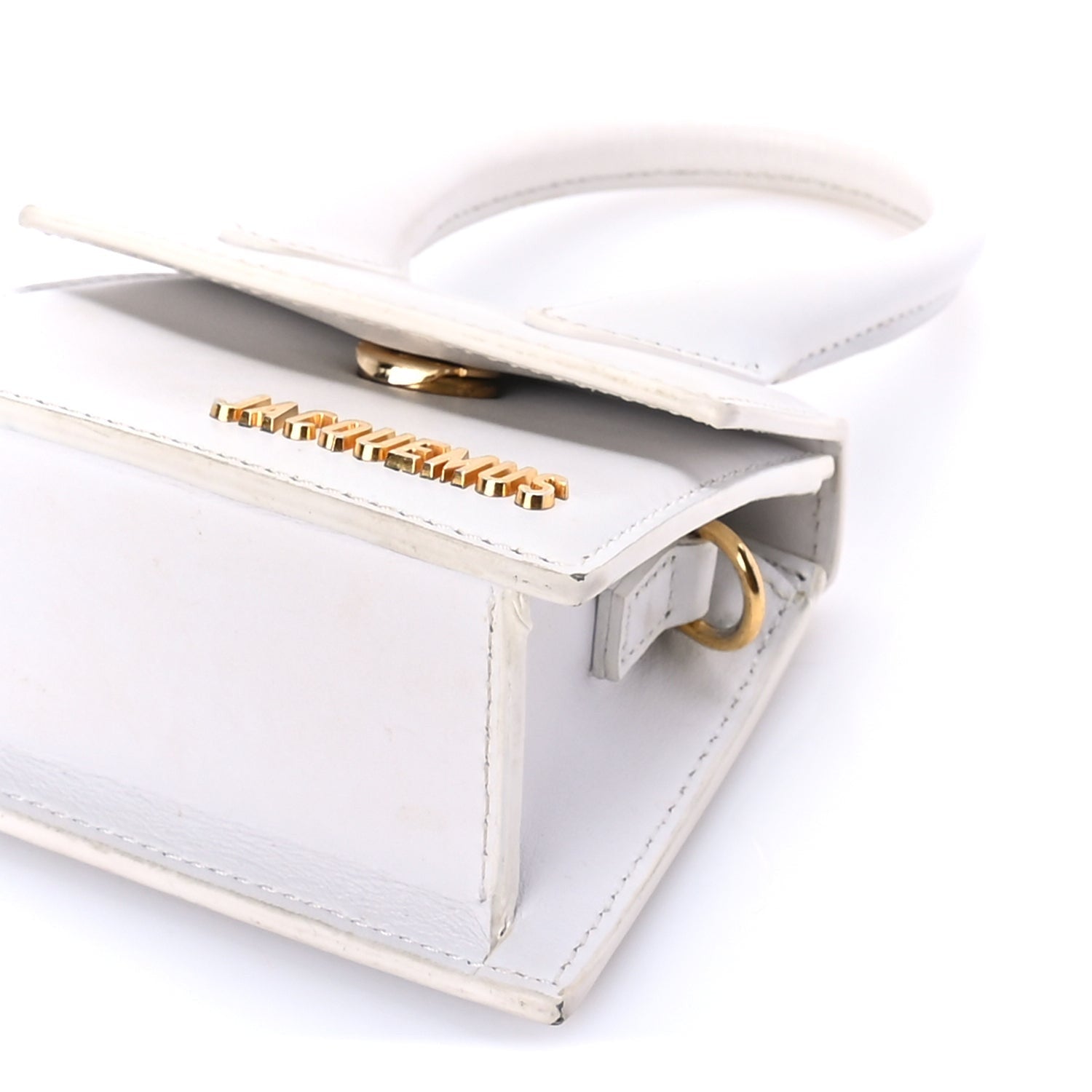 Jacquemus Smooth Calfskin Le Chiquito  White 5 of 8