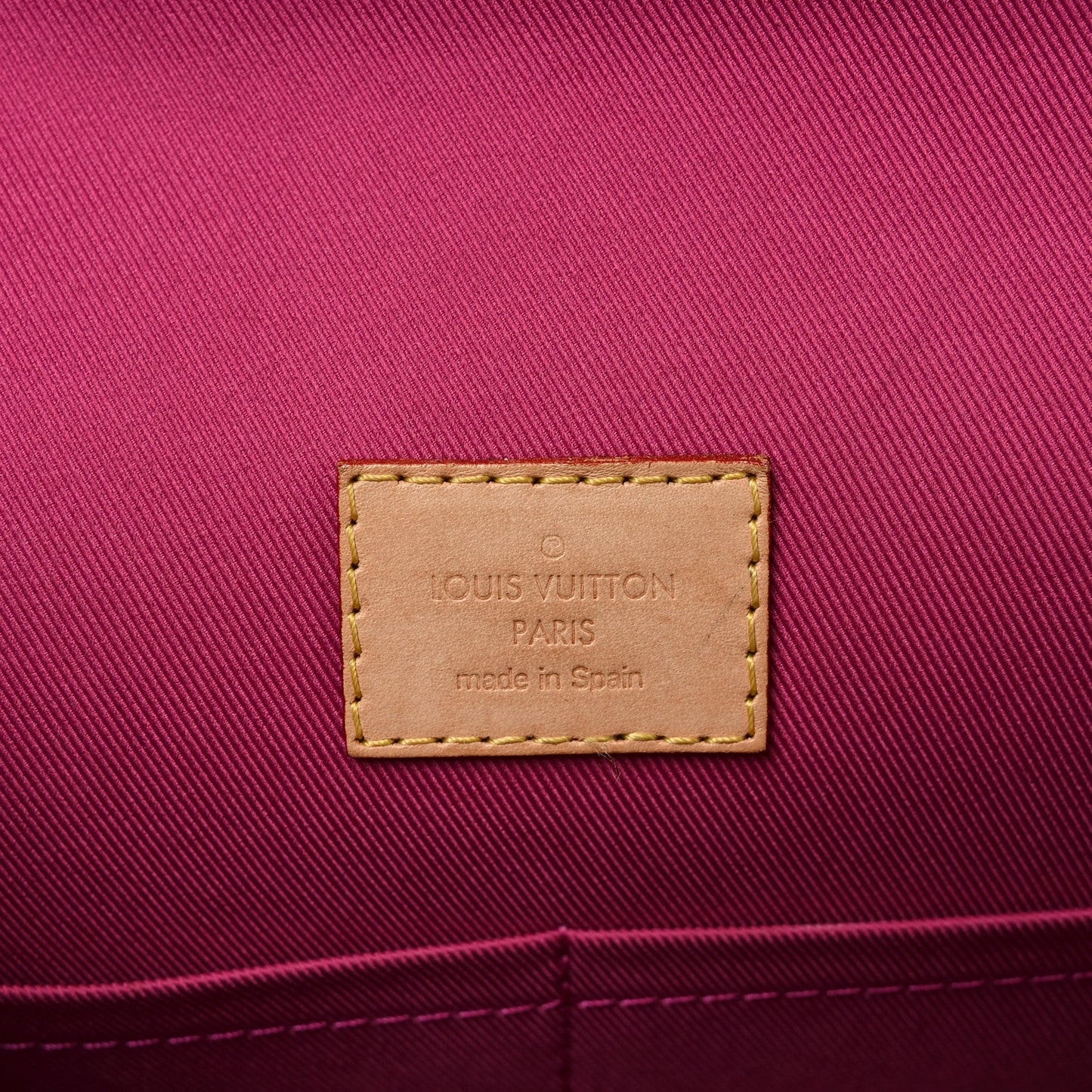 Monogram Cluny BB Bordeaux Fuchsia