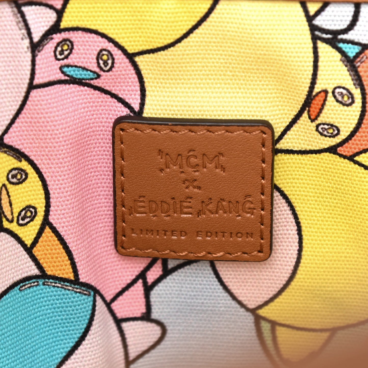 X Eddie Kang Visetos Medium Reversible Shopper Tote White