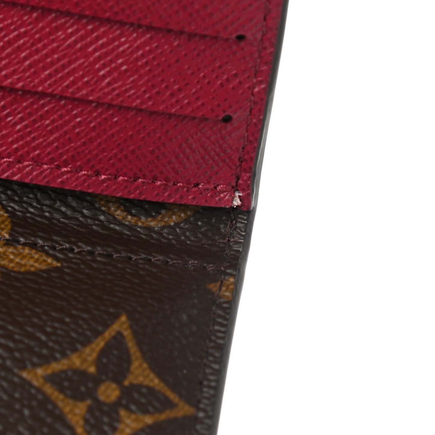 Monogram Josephine Wallet Fuchsia