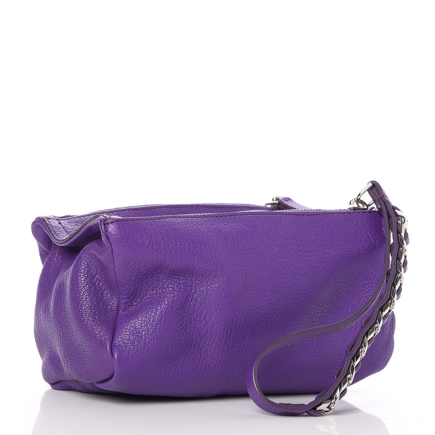 Sugar Goatskin Pandora Wristlet Purple
