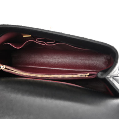 Chanel Caviar Quilted Small Coco Handle Flap Black 5 of 12