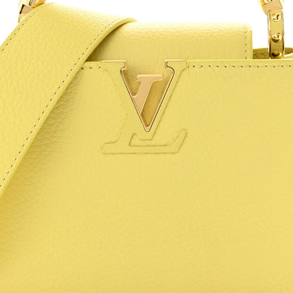 Louis Vuitton Taurillon Mini Chouchou Capucines Jaune 7 of 9