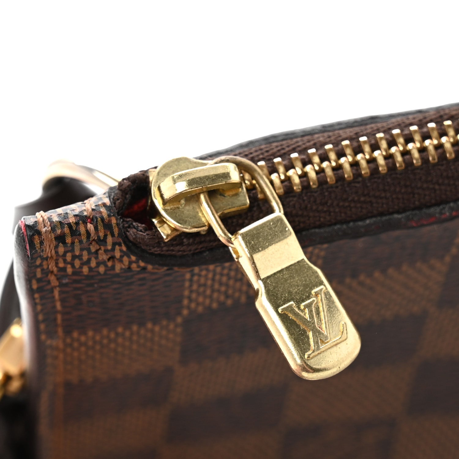 Louis Vuitton Damier Ebene Neverfull MM GM Pochette 8 of 9