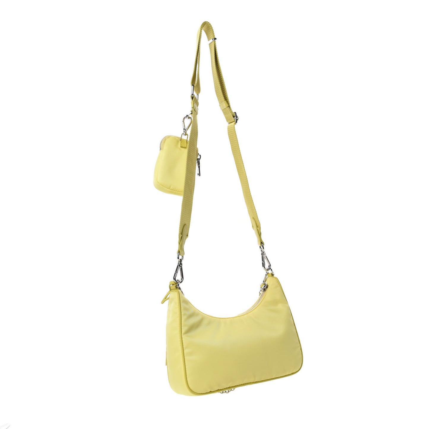 Nylon Saffiano Re-Edition 2005 Shoulder Bag Ananas