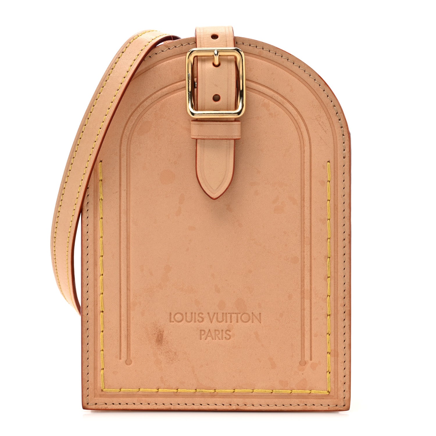 Louis Vuitton Name Tag XL Clutch Beige 1 of 14