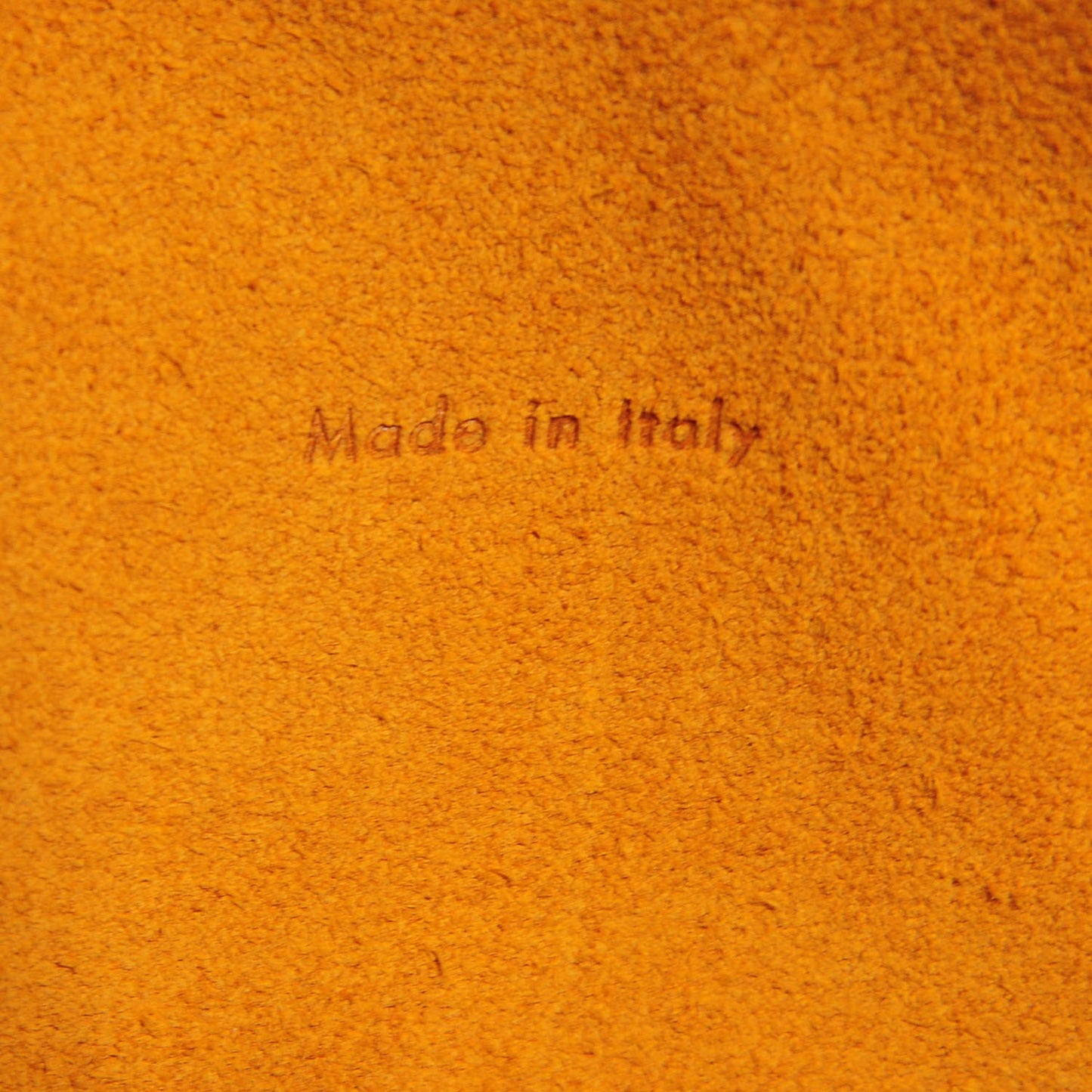 Crisped Calfskin Medium Hobo Bag Saffron