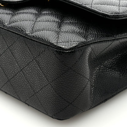 Chanel Caviar Quilted Medium Double Flap Black 9 of 9