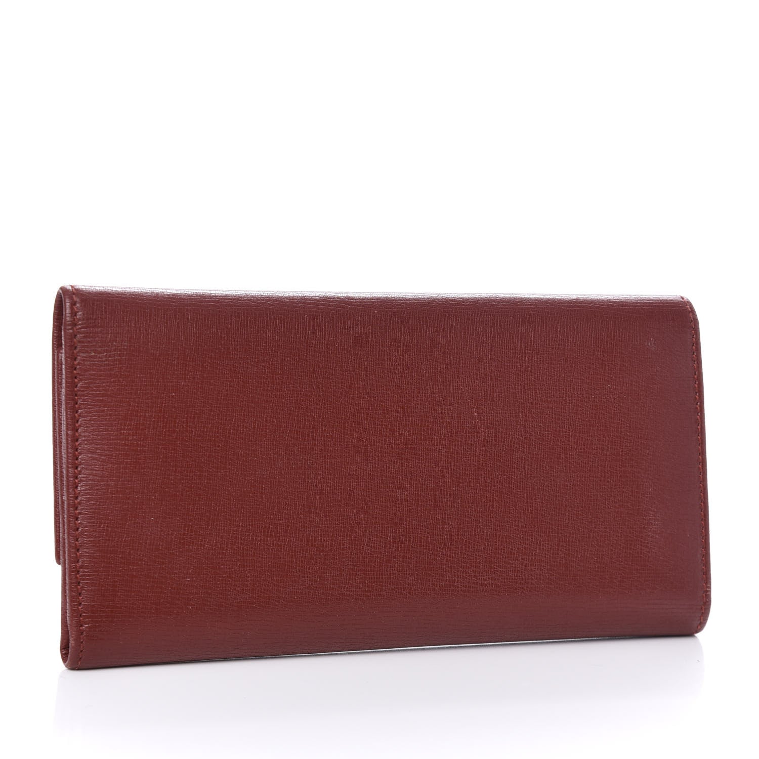 Gucci Calfskin GG Continental Wallet Red 3 of 8