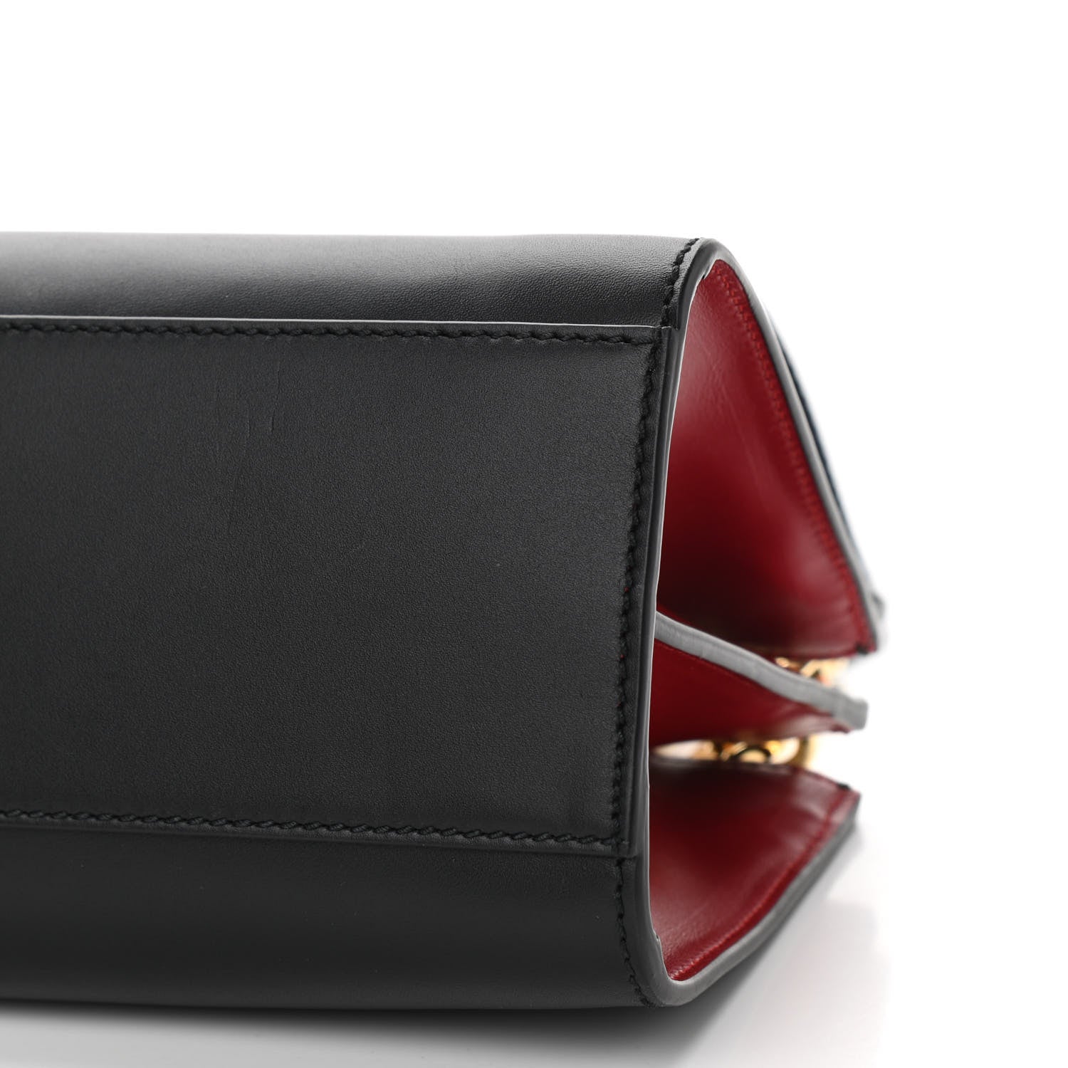 Gucci Nappa Bamboo Web Mini Nymphaea Top Handle Bag Black 11 of 15