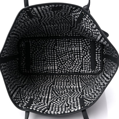 MCM Visetos Medium Project Reversible Shopper Tote Phantom Grey 6 of 14