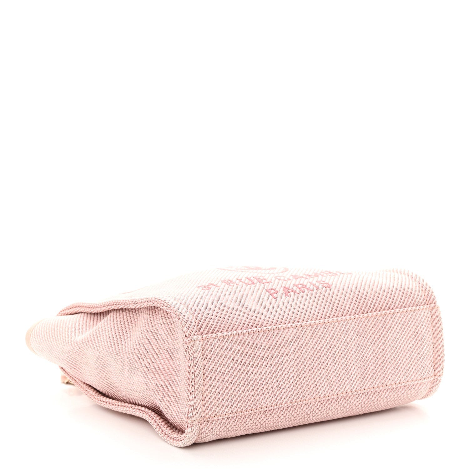 Chanel Mixed Fibers Calfskin Mini Deauville Tote Rose Pink 4 of 7